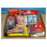 ThermaCare Heat Wraps & Asst. First Aid Items.