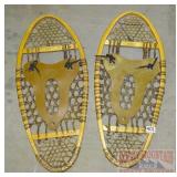 Nice Rawhide Snow Shoes in Good Condition.