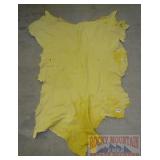 Tanned Elk Hide. 65'X48'. Tanned Elk Hide. 65'X48'.