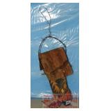 Cool Cowboy Boot Birdhouse.  15" high.