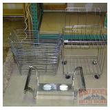 Asst. Chafing Dish Stands & Rolling Rack. Asst. Chafing Dish Stands & Rolling Rack.