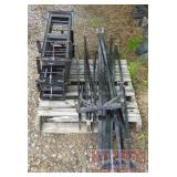 Black Steel Roof Brackets. Black Steel Roof Brackets.