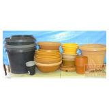 Large Asst. of Planters & Pots. Large Asst. of Planters & Pots.