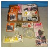 Assortment of Fishing Supplies & Lures. Assortment of Fishing Supplies & Lures.