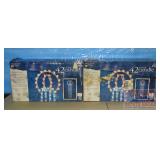 2 - 42.5' Lighted Candle Decorations. 2 - 42.5' Lighted Candle Decorations.