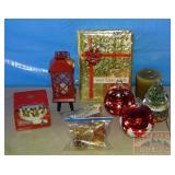 Asst. Christmas Lanterns, Covered Jars & More. Asst. Christmas Lanterns, Covered Jars & More.