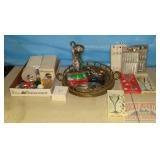 Heavy Brass Tray, Bar Items, Coasters & More. Heavy Brass Tray, Bar Items, Coasters & More.