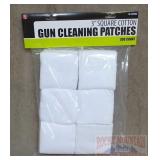 300 New 3' Gun Cleaning Patches.