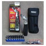 New NEBO Ultra Socket & Bit Tool Set.