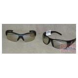 2 New M&P Clear Lens Shooting Glasses.