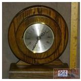 Neat 'Heirloom Oak' Mantle Clock.