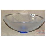 Expensive Kosta Boda Art Glass Serving Bowl.