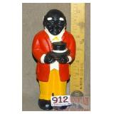 Vintage Style Cast Iron 7' Uncle Moses Bank.