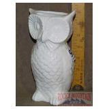 White Owl Vase.