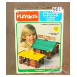 Vintage Playskook Original Lincoln Logs in Box.