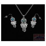 Montana Silversmiths Aztec Angel Jewelry Set.