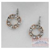 Montana Silversmith Horseshoe Nail Wreath Earrings