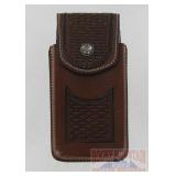 Basket Weave Leather Phone Case