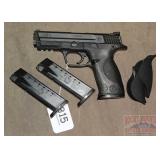 S&W M&P40 .40 S&W SA Pistol w/ Night Sights.