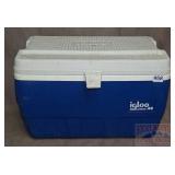 Igloo Blue & White Cooler.