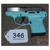 New Ruger Blue/SS LCP .380 ACP SA Pistol.