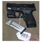 New S&W  M&P9 Shield M2.0 9mm SA Pistol W/ Laser.