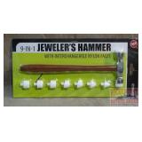 New 9-in-1 Jeweler's Hammer Set.