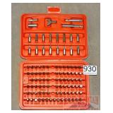 Brand New 100 Piece Bit Set in Hard Case.