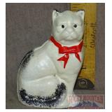 Vintage Style 4' Cast Iron Cat Bank.