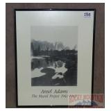 Ansel Adams "Mural Project" Framed Print.