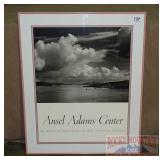 Large Framed Ansel Adams Center Print.