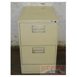 2 Drawer Legal Size Filing Cabinet.