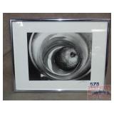 B&W Artist Signed Framed Still Life Photograph.