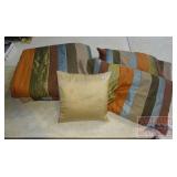 Earth Tone Full/Queen Comforter, Shams & Pillow.