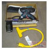 Bosch Drill, Triple Tap, Estwing Mallet & More.