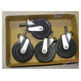 4 Heavy Duty Castors.