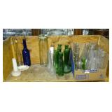 Assorted Vases, Bottles & More.