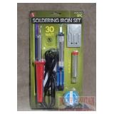 New 30 Watt Soldering Iron Set.