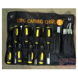 New 13 PC Professional Wood Carving Set.