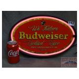 New "Budweiser" LED Neon Style Lighted Sign.