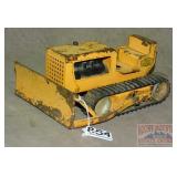 Vintage Tonka 100 Yellow Bulldozer.