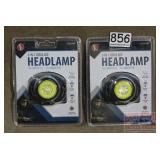 2 New 3-In-1 COB LED Headlamps.