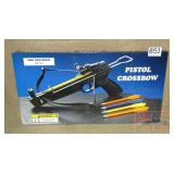 New Pistol Crossbow W/ 4 Bolts.