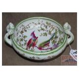 Beautiful Victoria Porcelain 2 Handled Bowl.