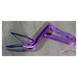 New Boxer 2'X6.5' Sling/Tow Rope W/ Flat Loop
