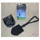 Brand New Tri-Fold Shovel, Pick Combo W/ Case.