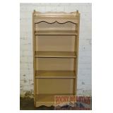 Vintage Painted Mahogany Bookcase.