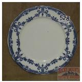 Adderley's English Flow Blue Plate.