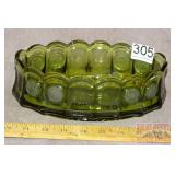 Fostoria Coin Glass 9" Shallow Bowl.