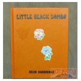 1972 "Little Black Sambo" Hard Cover Book.